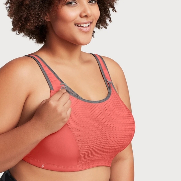 NWOT Custom Control WonderWire Sports Bra 34G - Picture 3 of 14